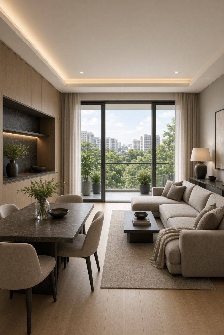 Condominium interior design