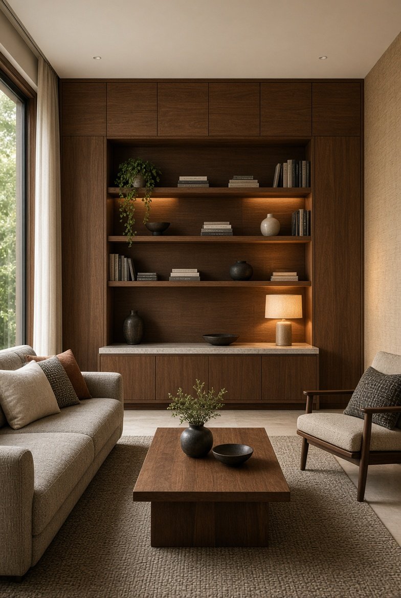 Warm interior style